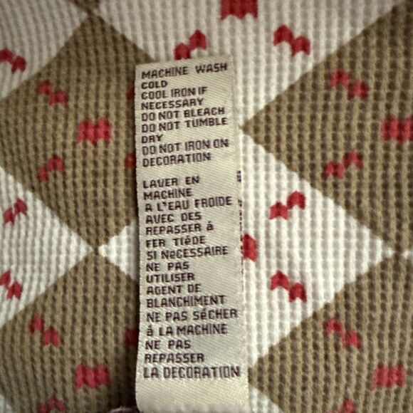 XXI Argyle Thermal Raglan Top - Picture 13 of 13